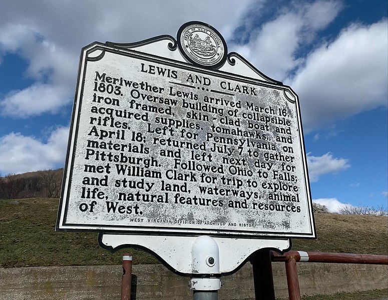 File:Lewis and Clark sign - Harpers Ferry.jpg