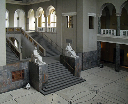 The Lichthof (atrium)