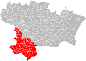 Localisation de Communauté de communes des Pyrénées Audoises