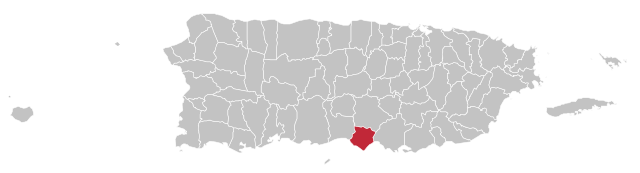 Localização de Santa Isabel em Porto Rico