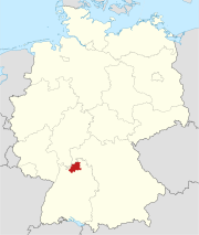 Locator map MOS in Germany.svg