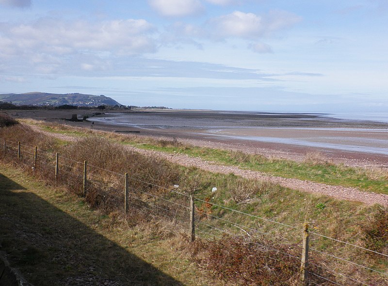 File:Looking towards Dunster Beach Nature Reserve - geograph.org.uk - 1766460.jpg