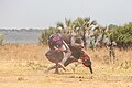 Lucha entre clanes de la tribu Mundari, Terekeka, Sudán del Sur, 2024-01-29, DD 150