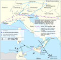 Luftwaffe HF Baselines in Central Mediterranean