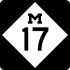 M-17 markering