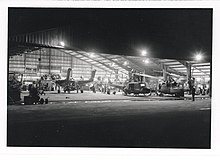 Night maintenance at MMAF, late 1968 MAG-16 night maintenance at Marble Mountain Air Facility.jpg