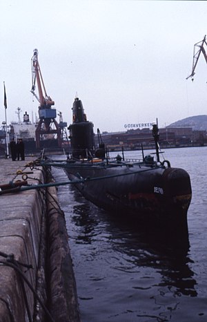 HMS Delfinen, 1982