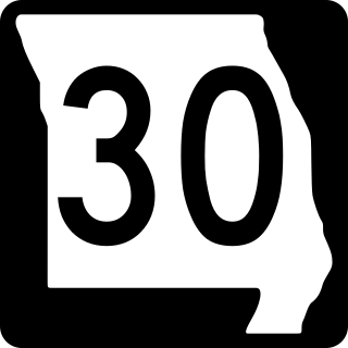 <span class="mw-page-title-main">Missouri Route 30</span> State highway in Missouri