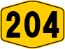 Federal Route 204 shield}}