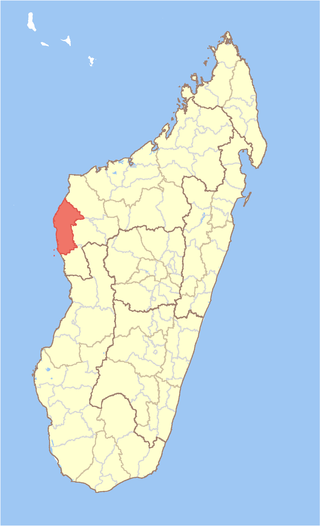 <span class="mw-page-title-main">Maintirano District</span> District in Melaky, Madagascar