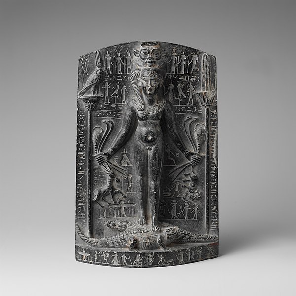 File:Magical stela or cippus of Horus MET DP112603.jpg