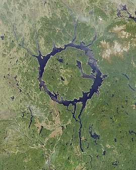 Imagen ilustrativa del artículo Manicouagan Reservoir