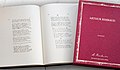 Facsimile delle poesie di Arthur Rimbaud, pubblicato da Editions des Saints Pères nel 2019