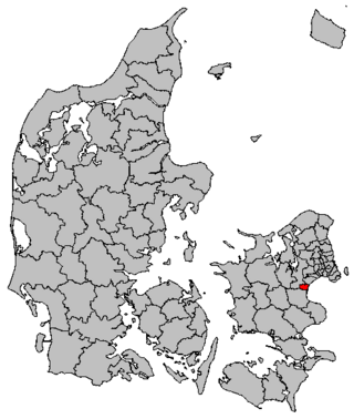 Comun de Solrød - Localizazion