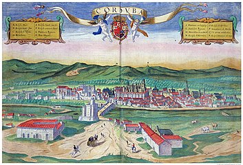 Map of Córdoba from 'Civitates Orbis Terrarum' - Joris Hoefnagel.jpg
