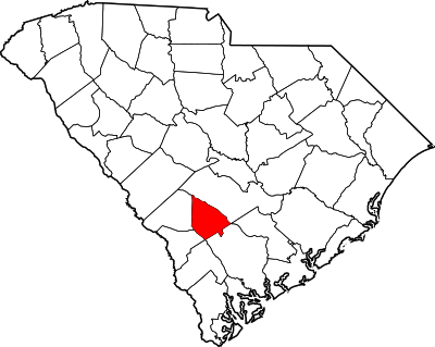 Map of South Carolina highlighting Bamberg County.svg