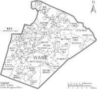 Map of Wake County North Carolina With Municipal and Township Labels.PNG