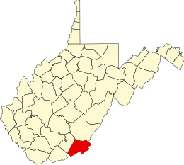 Contea di Monroe – Mappa