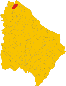 Poziția localității Torrevecchia Teatina