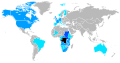 Map of the Congolese Diaspora in the World