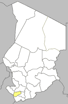 Карта епархии Мунду