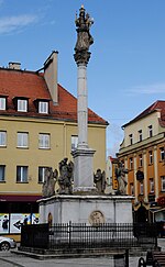 Marian column Prudnik Neustadt.JPG