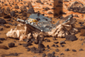 Mars Pathfinder opens after landing.gif