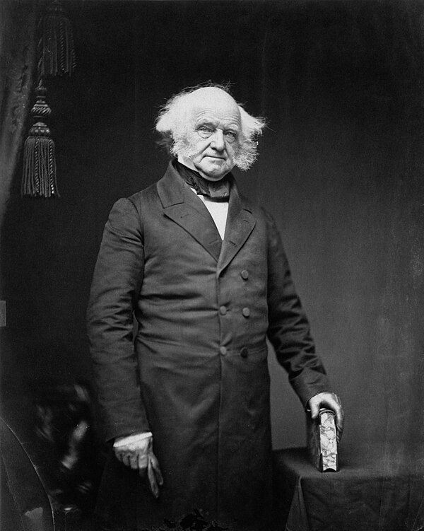 Martin Van Buren was the eighth president of the United States (1837–1841) and the second Democratic president.