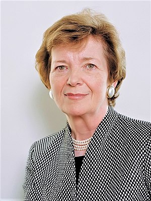 Mary Robinson: Biografía, Premios y reconocimientos, Véase también