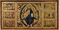 Master of Tressa The Saviour Blessing and Stories of the True Cross 1215 Siena Pinacoteca..jpg