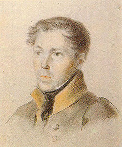 F. F. Matyushkin en su juventud
