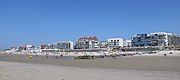 La plage et la Boulevard de la Manche.