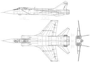 Mikoyan MiG-31 3-view.svg