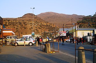 Street in Mohale's Hoek Mohales Hoek, Lesotho - panoramio.jpg