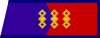Mongolia-Army-Senior sergeant-1936.svg
