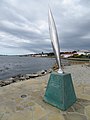 Monument to those who died pursuing the Antarctic Stanley Falkland Islands.jpg