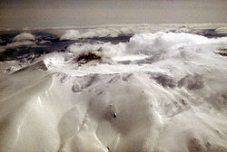 Mount Akutanin huippu vuonna 1994.