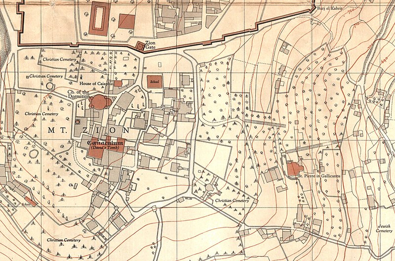 File:Mt Zion in the 1936 Old City of Jerusalem map by Survey of Palestine map 1-2,500.jpg