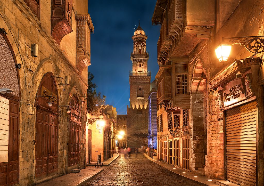 Historisches Kairo: Muizz-Straße. Muizz Street - Egypt