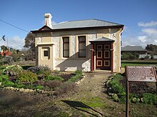 Former Wirrega council chambers photographed 2016