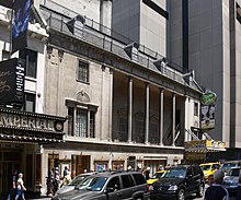 Imperial and Music Box theatres on George Abbott Way, 2007 Music Box Theatre NYC 2007 Deuce.jpg