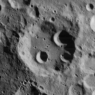 <span class="mw-page-title-main">Mutus (crater)</span> Crater on the Moon