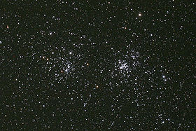 Illustratieve afbeelding van het artikel Dubbele cluster van Perseus