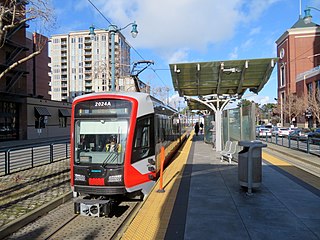 <span class="mw-page-title-main">2nd and King station</span> Light rail station in San Francisco, California