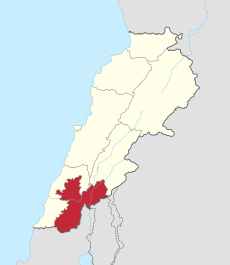 Nabatiye in Lebanon.svg