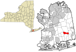 Nassau County New York incorporated and unincorporated areas North Wantagh highlighted.svg