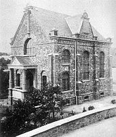 Synagoge in Nastätten, erbaut 1904 zerstört 1939