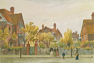 Newton Grove by Joseph Nash Jr, 1882