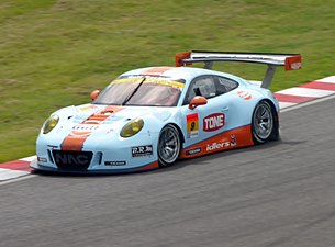 No.9 GULF NAC PORSCHE 911 at 2016 International Suzuka 1000km (3).jpg