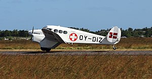 OY-DIZ SAI KZ IV landing Danish Air Show 2014-06-23.jpg